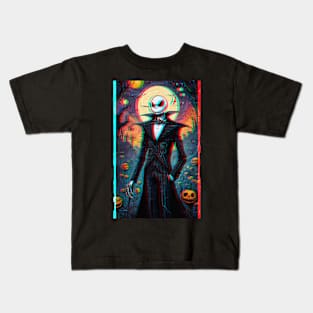 3D Jack Skellington Kids T-Shirt